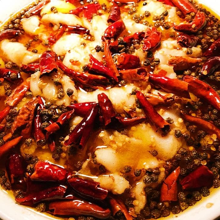 Boiled Fish in Chili - Chinese Recipe