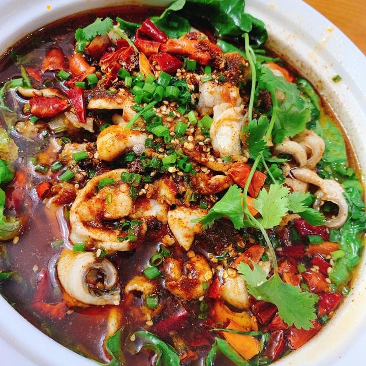 Boiled Fish in Spicy Sauce - Chinese Recipe