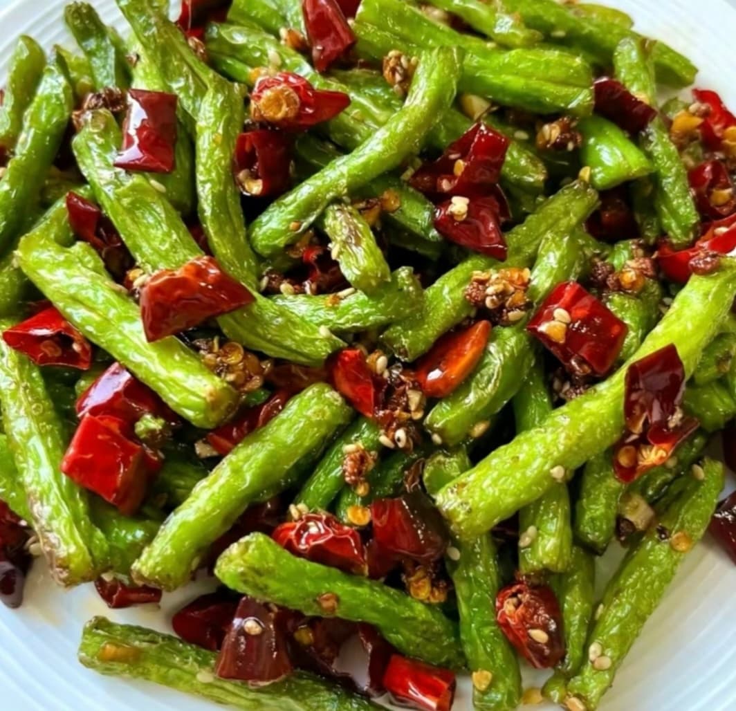 Dry-Fried Green Beans