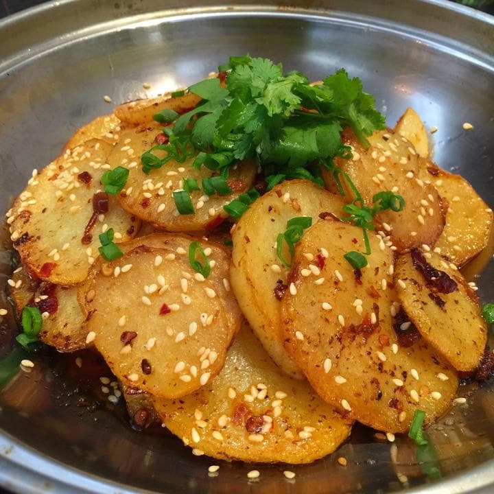 Dry Pot Potato Slices - Chinese Recipe