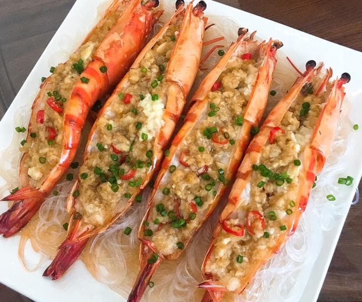 蒜蓉虾 - Chinese Recipe