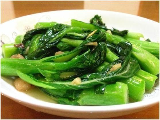 Garlic Stir-Fried Greens - Chinese Recipe