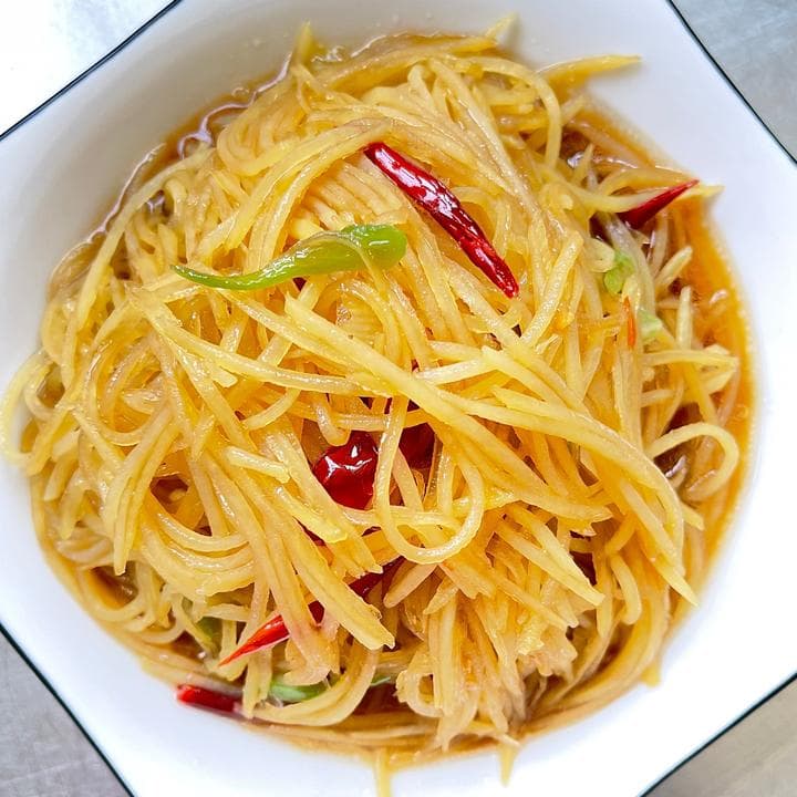 酸辣土豆丝 - Chinese Recipe