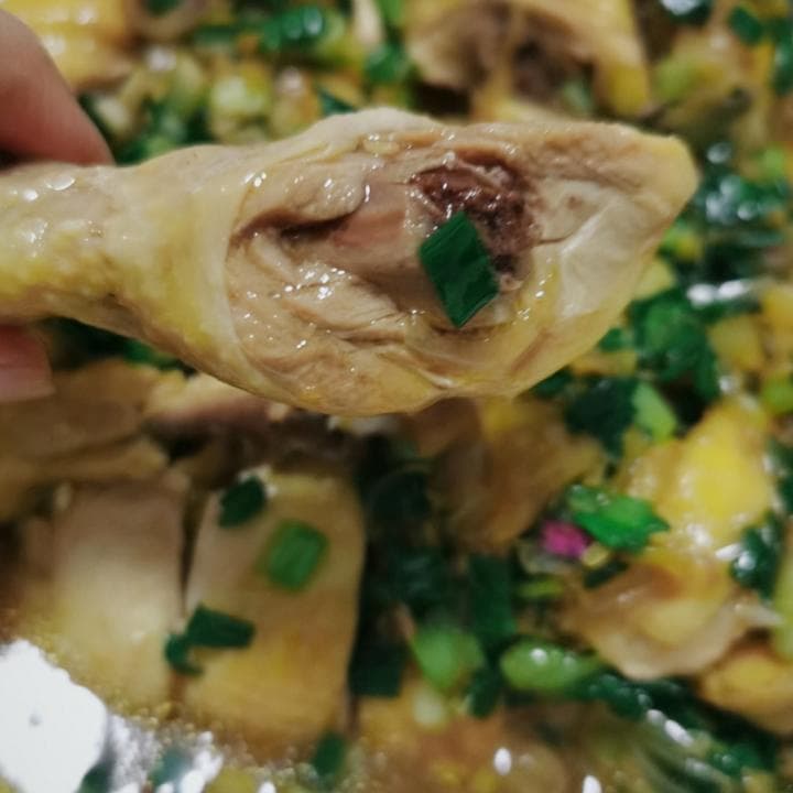 Scallion Oil Chicken - Chinese Recipe