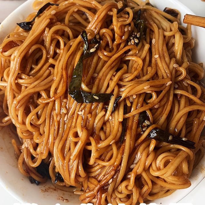 Scallion Oil Noodles - Chinese Recipe
