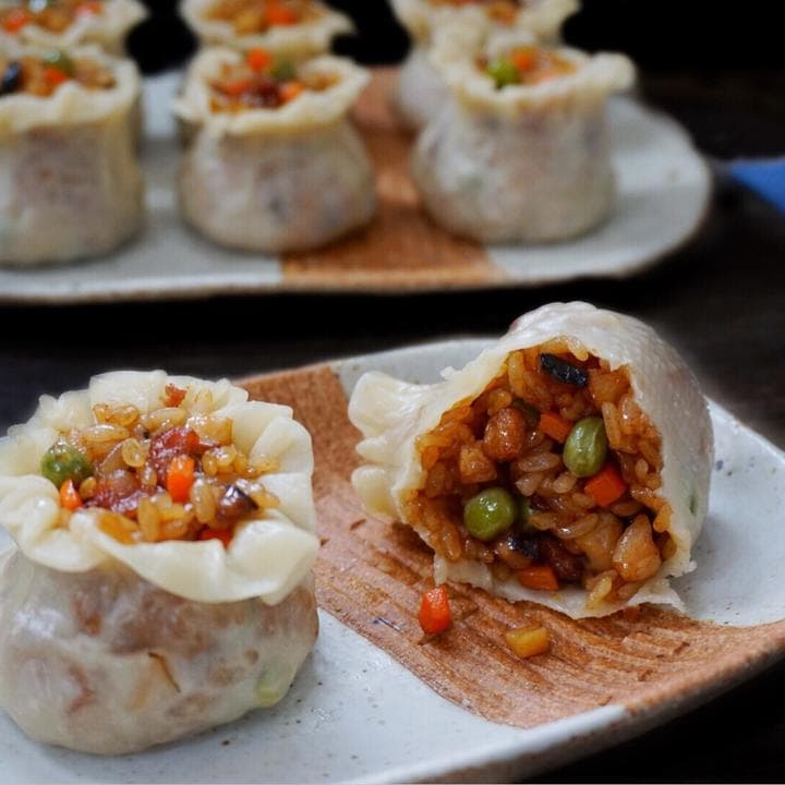Shaomai (Cantonese Pork Dumplings) - Chinese Recipe