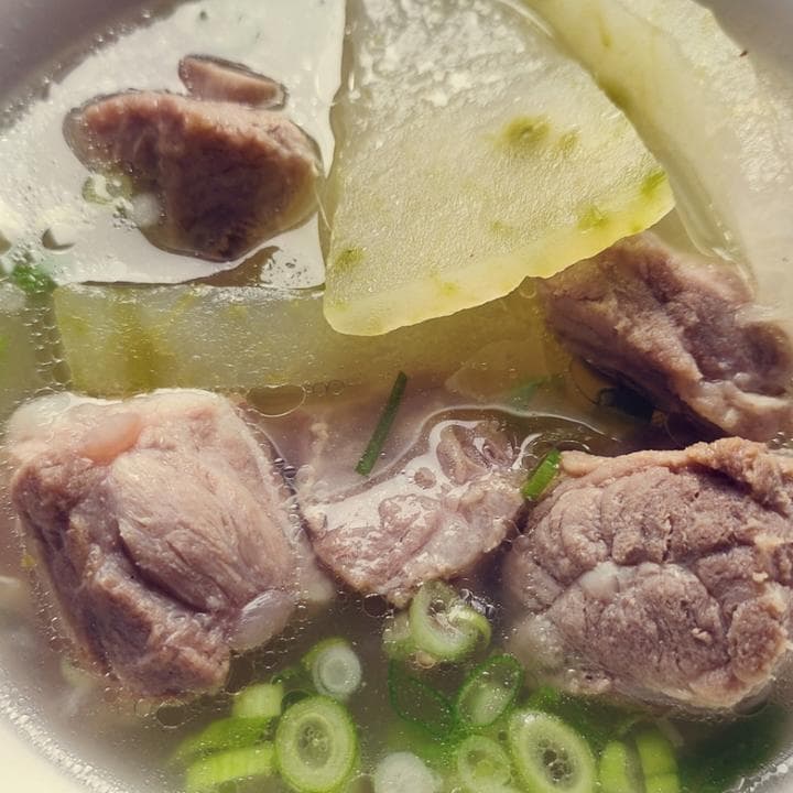 Winter Melon Pork Rib Soup - Chinese Recipe