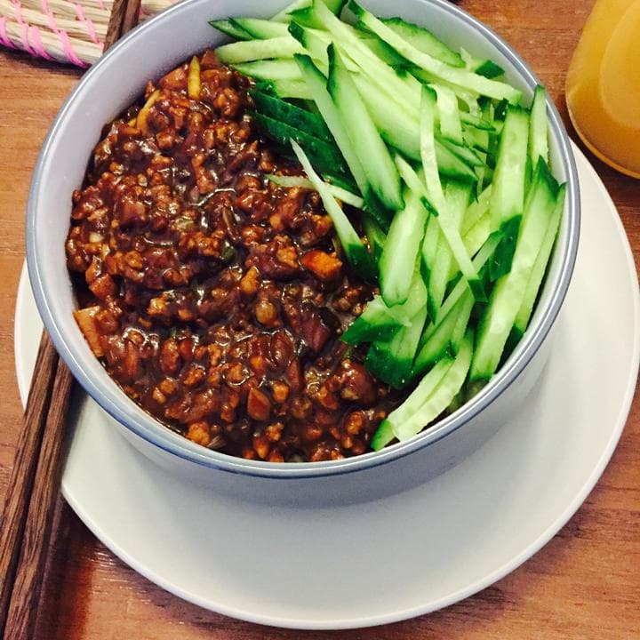 Zha Jiang Mian - Chinese Recipe
