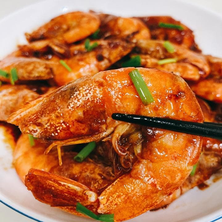 Braised Prawns - Chinese Recipe